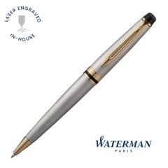 Waterman Expert Steel Ballpoint Pen