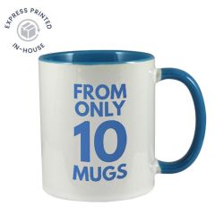 Express Inner Colour Light Blue Mug