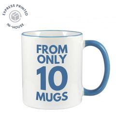 Two Toned Blue Mug
