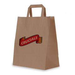 200x100x280 Paper Tape Handle Bags