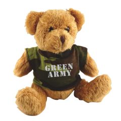 Robbie 5 Inch Bear with Camouflage T-Shirt