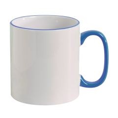 Two Toned Blue Sublimation Mug