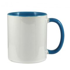 Inner Colour Light Blue Sublimation Mug