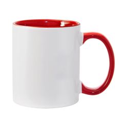 Inner Colour Red Sublimation Mug