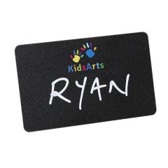 Reusable Blackboard Name Badges