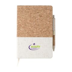 Cork and Linen A5 Notebook