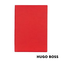 HUGO BOSS A5 Essential Storyline Red Lined Notebook