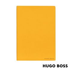 HUGO BOSS A5 Essential Storyline Yellow Lined Notebook