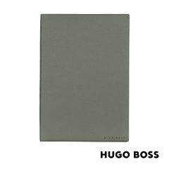 HUGO BOSS A5 Essential Storyline Khaki Lined Notebook