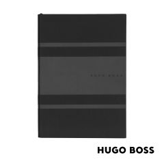 HUGO BOSS A5 Essential Black Lined Notebook