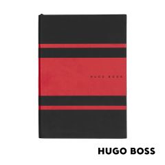 HUGO BOSS A5 Essential Red Lined Notebook