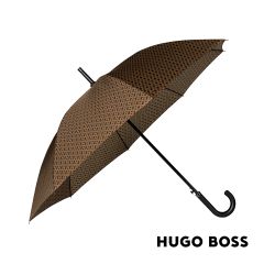 HUGO BOSS Monogram Camel Umbrella