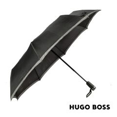 HUGO BOSS Gear Pocket Black Umbrella