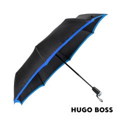 HUGO BOSS Gear Pocket Blue Umbrella