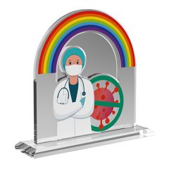Acrylic NHS Rainbow Award