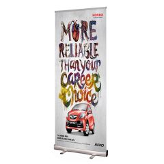 Silver Pull Up Roller Banners