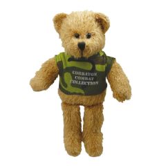 Scraggy 7 Inch Bear with Camouflage T-Shirt