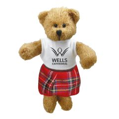 Scraggy 7 Inch Bear with T-Shirt and Kilt