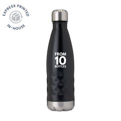 Topflask 500ml Geo Black Thermal Water Bottle