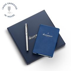 Waterman Notebook and Fountain Pen Gift Set