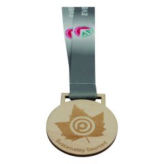 Eco Wooden Medal