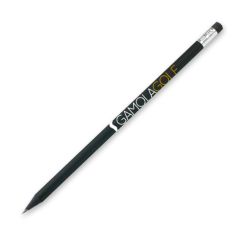 Black Wooden Pencil with Eraser