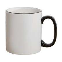 Two Toned Black Sublimation Mug