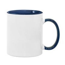 Inner Colour Navy Sublimation Mug