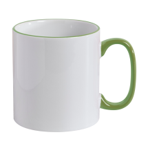 Two Toned Green Sublimation Mug