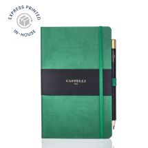 Castelli Tucson Forest Green Notebook