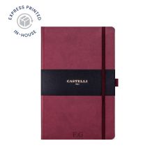 Castelli Tucson Burgundy Notebook