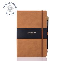 Castelli Tucson Tan Notebook