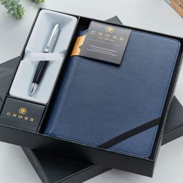 Cross Gift Set Notebook and Black Pen