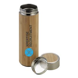 Bamboo 420ml Bottle with Tea Infuser