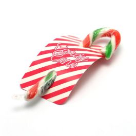 Eco Peppermint Candy Cane Info Card